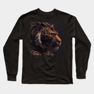 Byron The Armored Tiger Long Sleeve T-Shirt